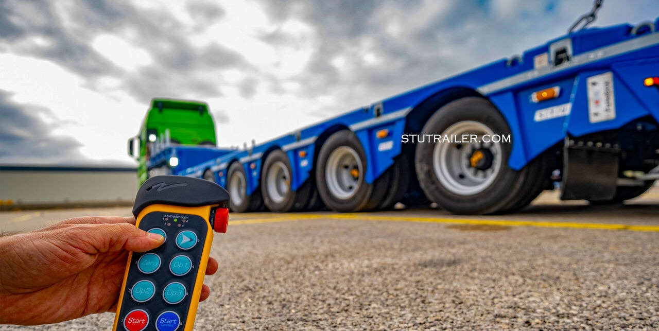 STU 5 Axle Hydraulic Steering Lowbed - Low loader semi-trailer: picture 1 STU 5 Axle Hydraulic Steering Lowbed - Low loader semi-trailer: picture 1