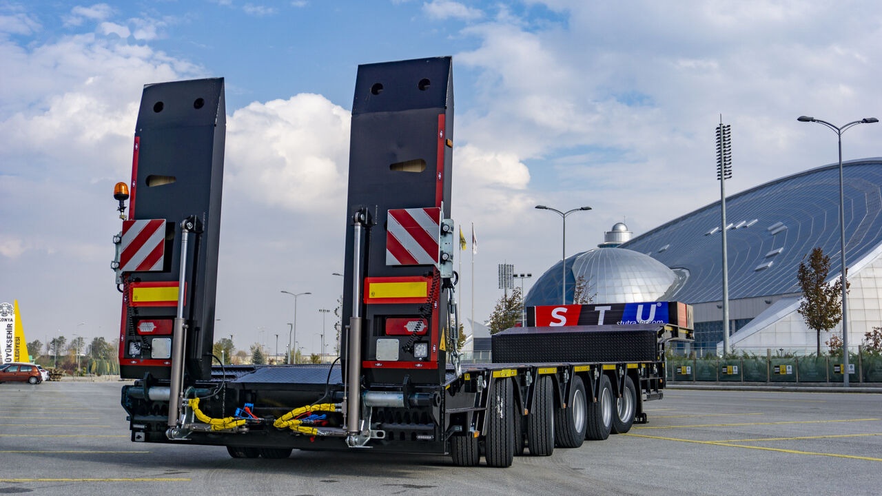STU 5 Axle Lowbed / Extendable - Low loader semi-trailer: picture 5 STU 5 Axle Lowbed / Extendable - Low loader semi-trailer: picture 5