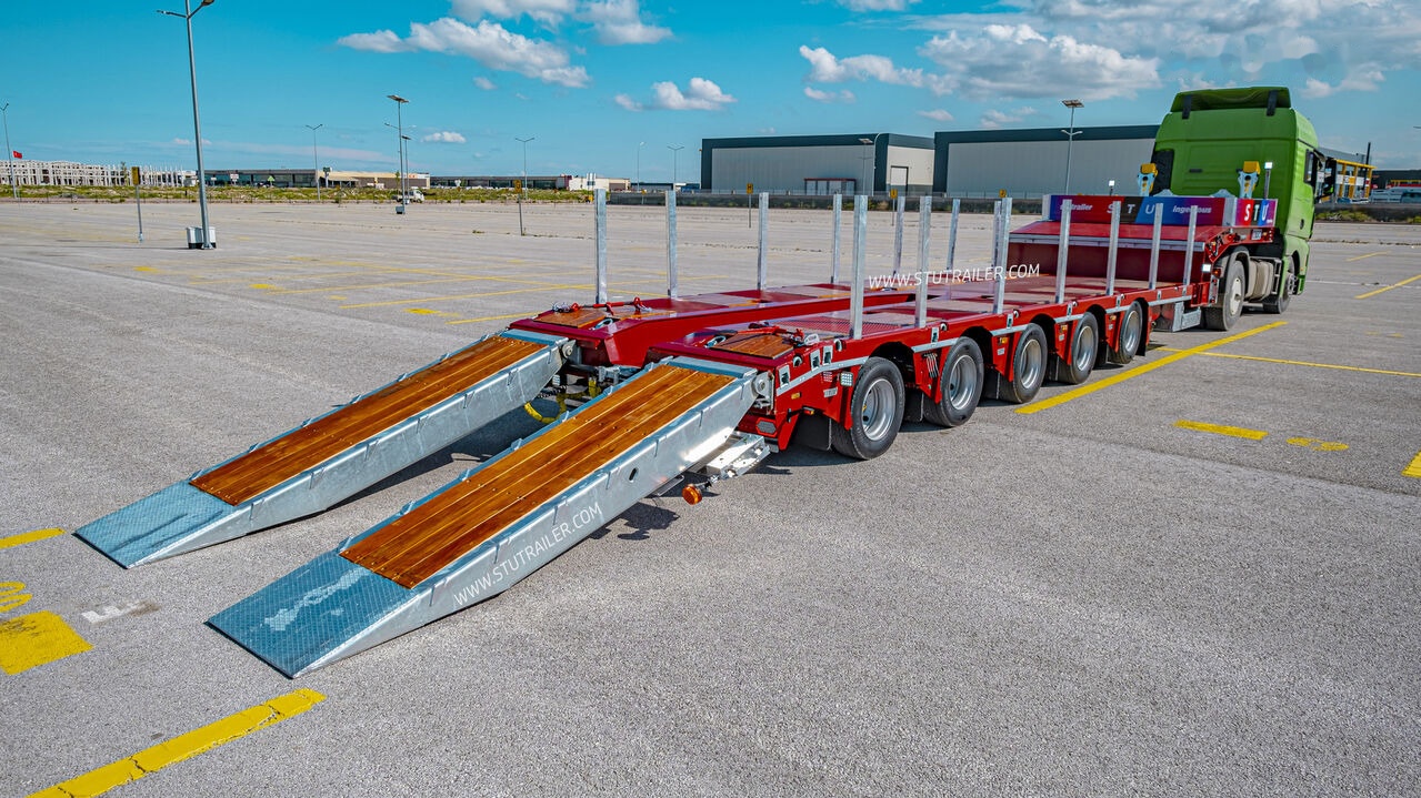 STU 5 Axle Lowbed / Extendable - Low loader semi-trailer: picture 4 STU 5 Axle Lowbed / Extendable - Low loader semi-trailer: picture 4