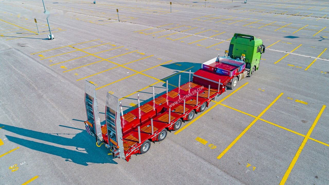 STU 5 Axle Lowbed / Extendable - Low loader semi-trailer: picture 1 STU 5 Axle Lowbed / Extendable - Low loader semi-trailer: picture 1