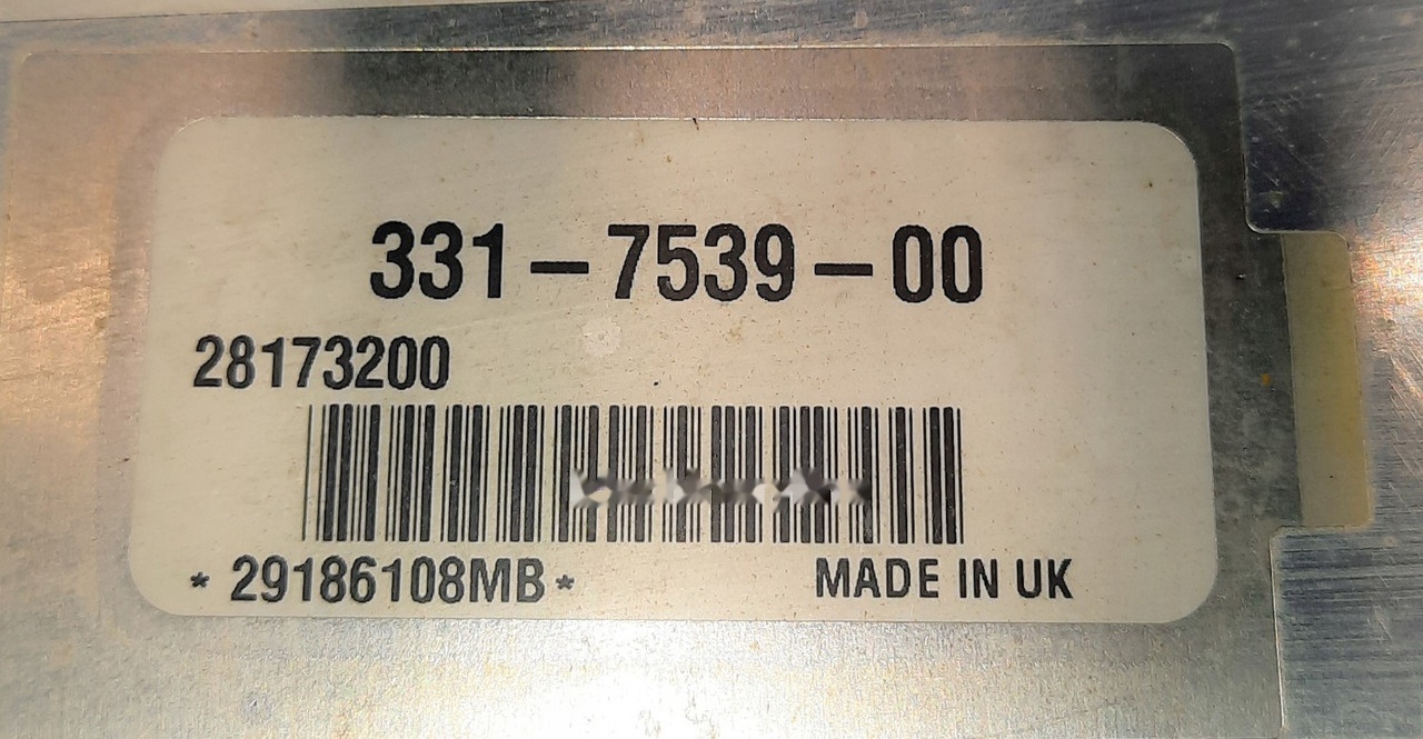 PERKINS - ECU for Dumper: picture 2 PERKINS - ECU for Dumper: picture 2