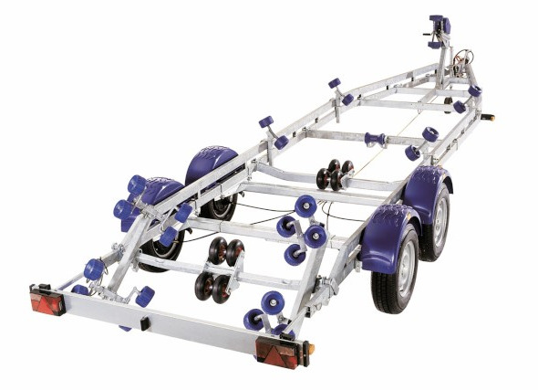 Brenderup Brenderup Premium Bootsanhänger 263000TB SRX mit Superrollen, 3,0 to. 7,8m/ 26 Fuß - Boat trailer: picture 1 Brenderup Brenderup Premium Bootsanhänger 263000TB SRX mit Superrollen, 3,0 to. 7,8m/ 26 Fuß - Boat trailer: picture 1