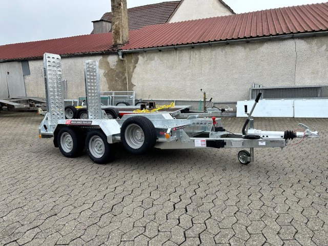 Brian James Cargo Digger Plant 2 Baumaschinenanhänger 543-2813-35-2-12, 2800 x 1300 mm, 3,5 to. - Plant trailer: picture 2 Brian James Cargo Digger Plant 2 Baumaschinenanhänger 543-2813-35-2-12, 2800 x 1300 mm, 3,5 to. - Plant trailer: picture 2