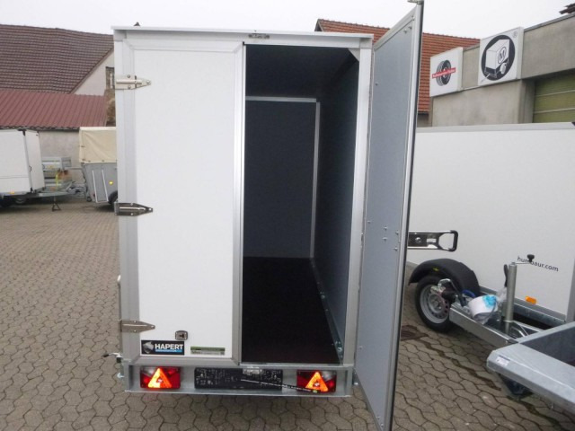 Hapert Sapphire L-1 250x130x180cm, ZG 1,35 to., Koffer Türe - Closed box trailer: picture 3 Hapert Sapphire L-1 250x130x180cm, ZG 1,35 to., Koffer Türe - Closed box trailer: picture 3