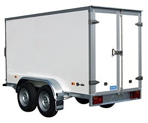 Hapert Sapphire L-2 300x150x180cm, ZG 2,0 to., Koffer Türe, glatte Wände - Closed box trailer: picture 1 Hapert Sapphire L-2 300x150x180cm, ZG 2,0 to., Koffer Türe, glatte Wände - Closed box trailer: picture 1