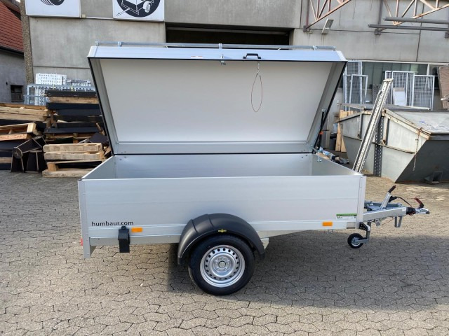 Humbaur HA 132513-5 mit Holz-Alu Deckel mit Reling 1300 kg, 2510 x 1310 x 500mm, 100 km/h - Car trailer: picture 5 Humbaur HA 132513-5 mit Holz-Alu Deckel mit Reling 1300 kg, 2510 x 1310 x 500mm, 100 km/h - Car trailer: picture 5