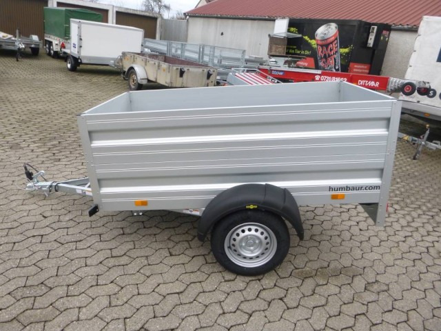 Humbaur HA 752111 mit Bordwandaufsatz Alu, 750 kg, 2050 x 1100 x 350 mm - Car trailer: picture 2 Humbaur HA 752111 mit Bordwandaufsatz Alu, 750 kg, 2050 x 1100 x 350 mm - Car trailer: picture 2