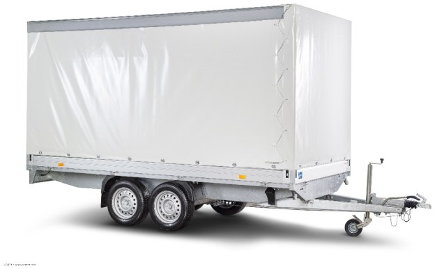 Humbaur HT 254118 Hochlader mit Plane 4100x1850x350mm - Car trailer: picture 1 Humbaur HT 254118 Hochlader mit Plane 4100x1850x350mm - Car trailer: picture 1