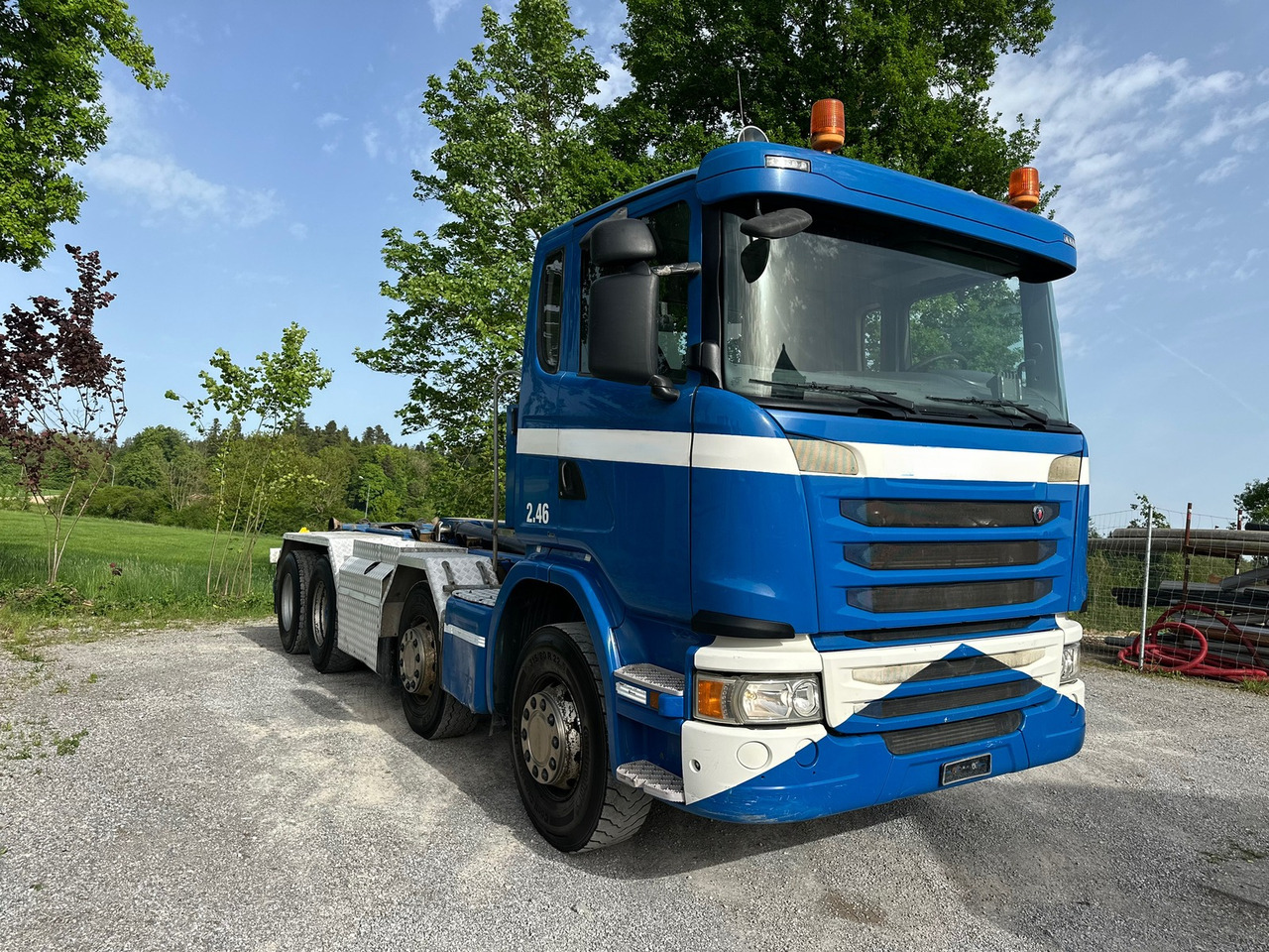 SCANIA G450 8x4 Abrollkipper - Hook lift truck: picture 4 SCANIA G450 8x4 Abrollkipper - Hook lift truck: picture 4