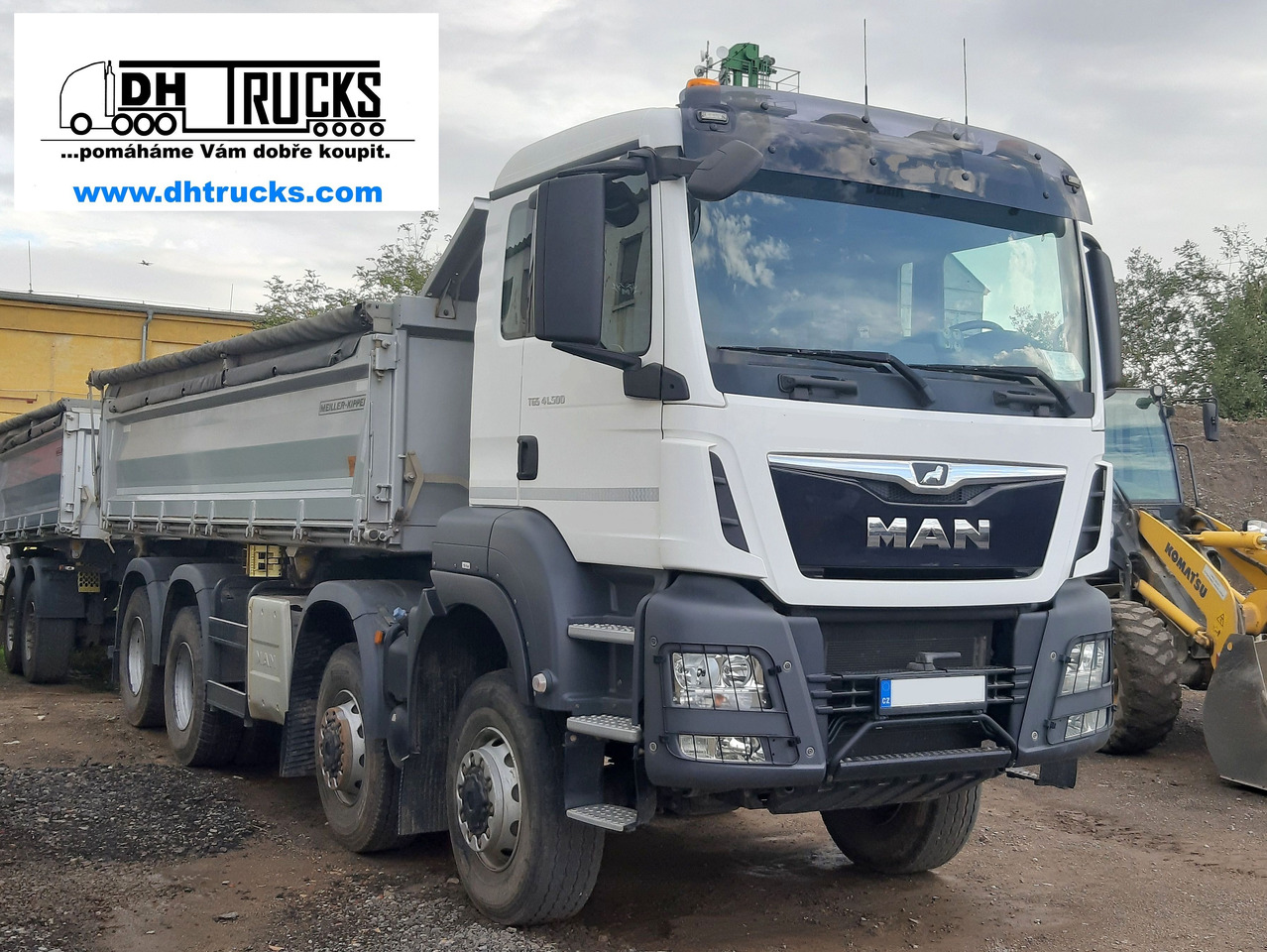 MAN TGS 41.500 8x6 BB MEILLER S3 BORDMATIC / TAŽNÉ * AHK 36.000 kg / souprava * Zug 60.000 kg - Tipper: picture 4 MAN TGS 41.500 8x6 BB MEILLER S3 BORDMATIC / TAŽNÉ * AHK 36.000 kg / souprava * Zug 60.000 kg - Tipper: picture 4