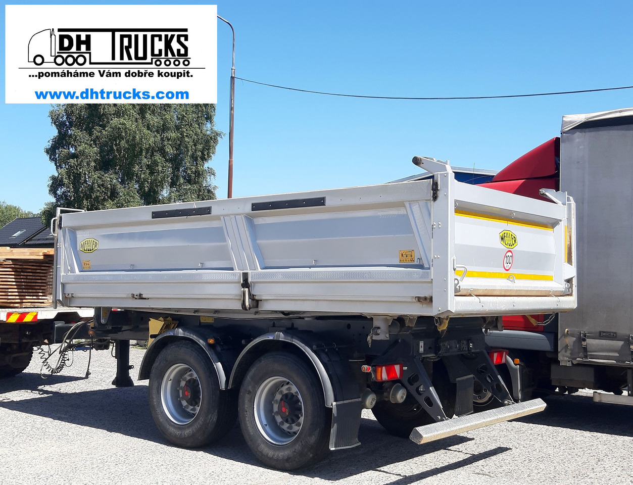 MEILLER MZDA 1822 BORDMATIC / NOSNOST 13.240 kg - Tipper trailer: picture 4 MEILLER MZDA 1822 BORDMATIC / NOSNOST 13.240 kg - Tipper trailer: picture 4