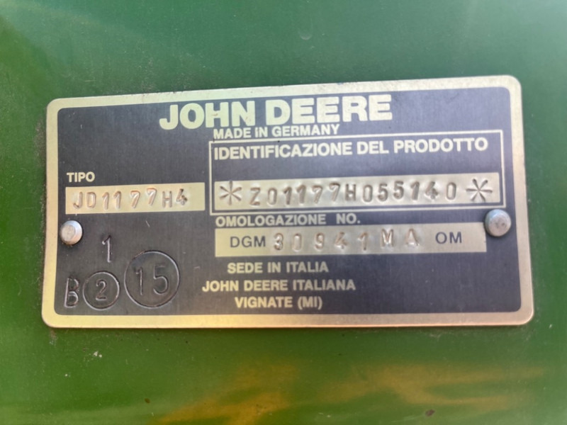 Combine harvester John Deere 1177: picture 9 Combine harvester John Deere 1177: picture 9