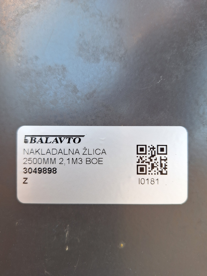 New Loader bucket VOLVO 2500 mm for 12-15 ton wheel loaders: picture 7