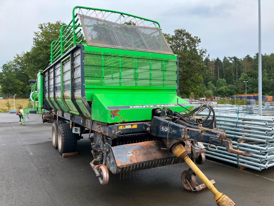 Deutz Fahr Ladewagen FE 6.37 mit Querförderband - Forage wagon: picture 3 Deutz Fahr Ladewagen FE 6.37 mit Querförderband - Forage wagon: picture 3