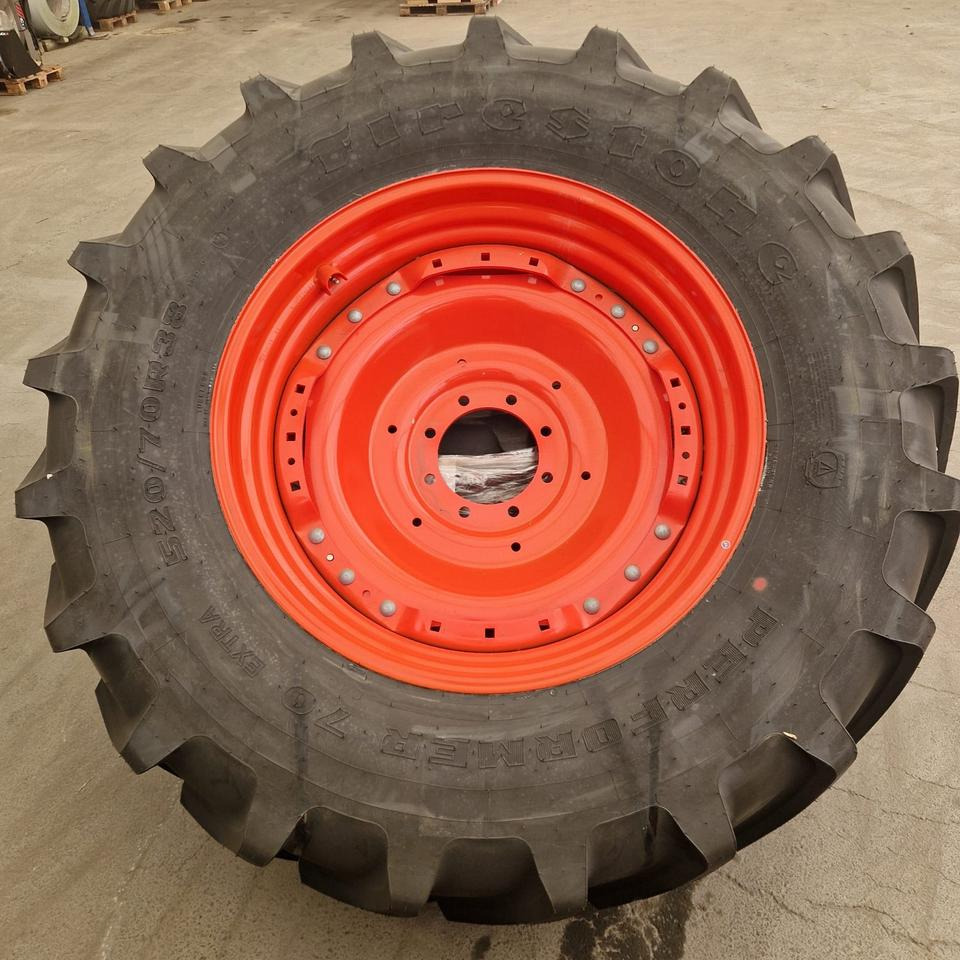 Reifen Räder Firestone 520/70R38 Performer 70 extra 150D 147E - Wheels and tires: picture 2 Reifen Räder Firestone 520/70R38 Performer 70 extra 150D 147E - Wheels and tires: picture 2