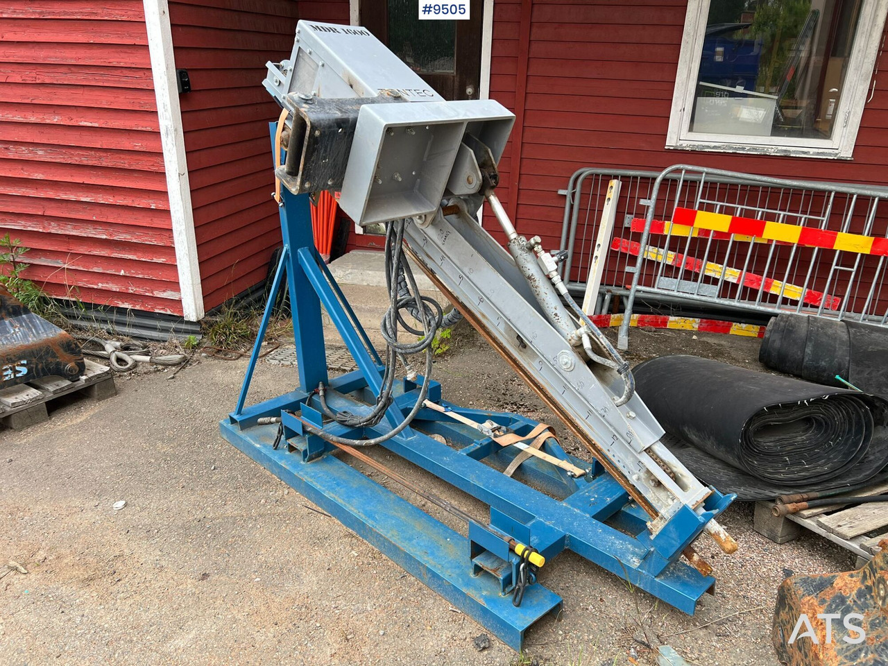 Borriggsutrustning med kompressor, S40 fäste - Drilling rig: picture 1 Borriggsutrustning med kompressor, S40 fäste - Drilling rig: picture 1