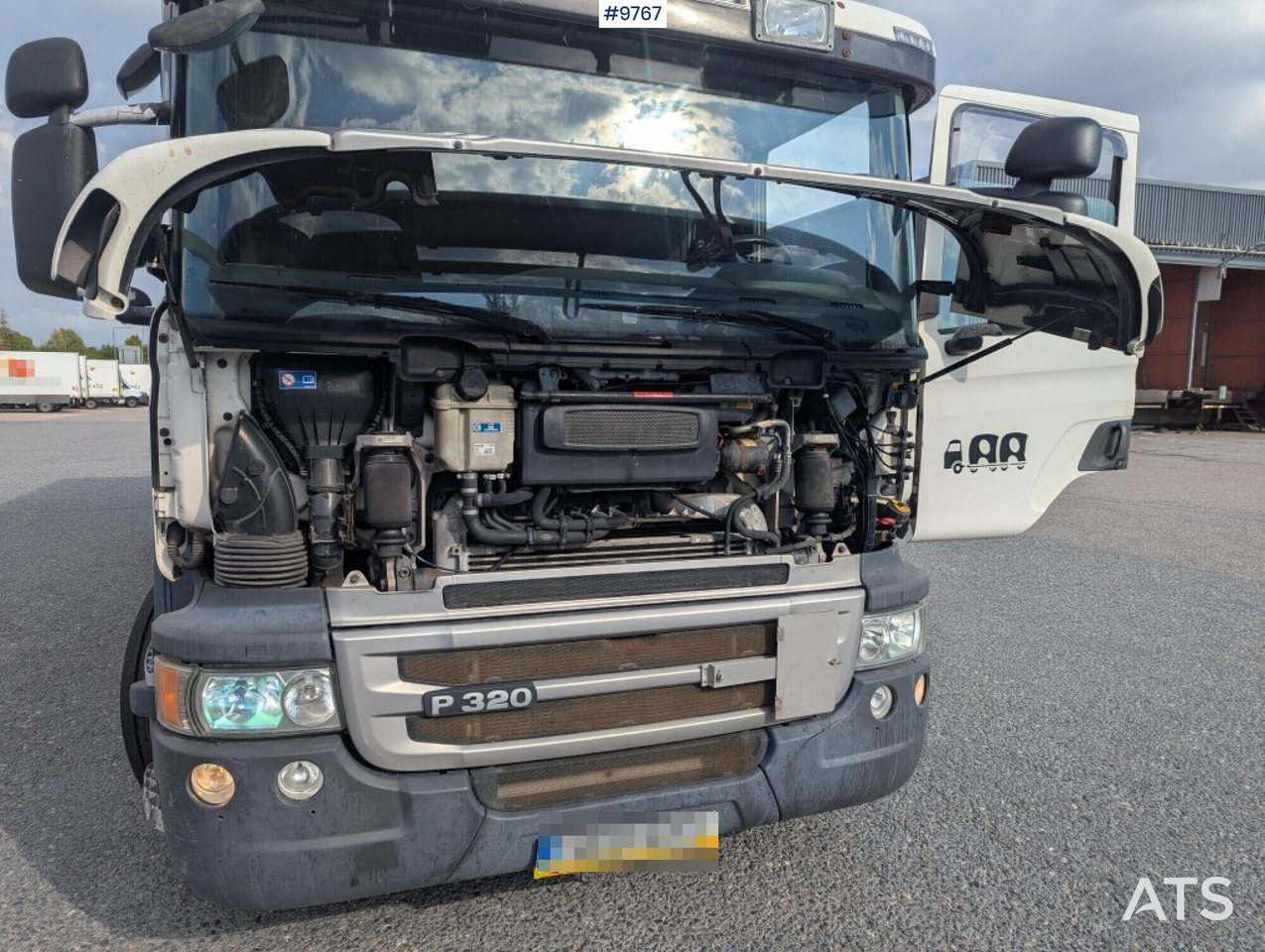 Box truck Box Truck Scania P320 4X2 with tail lift: picture 7