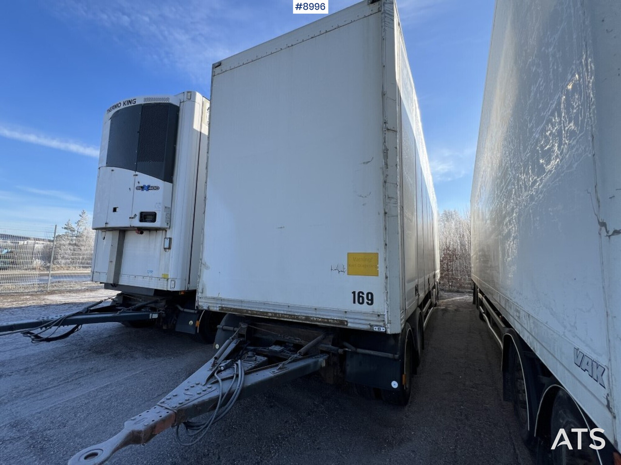 Box trailer EKERI L/L-4 - Closed box trailer: picture 1 Box trailer EKERI L/L-4 - Closed box trailer: picture 1