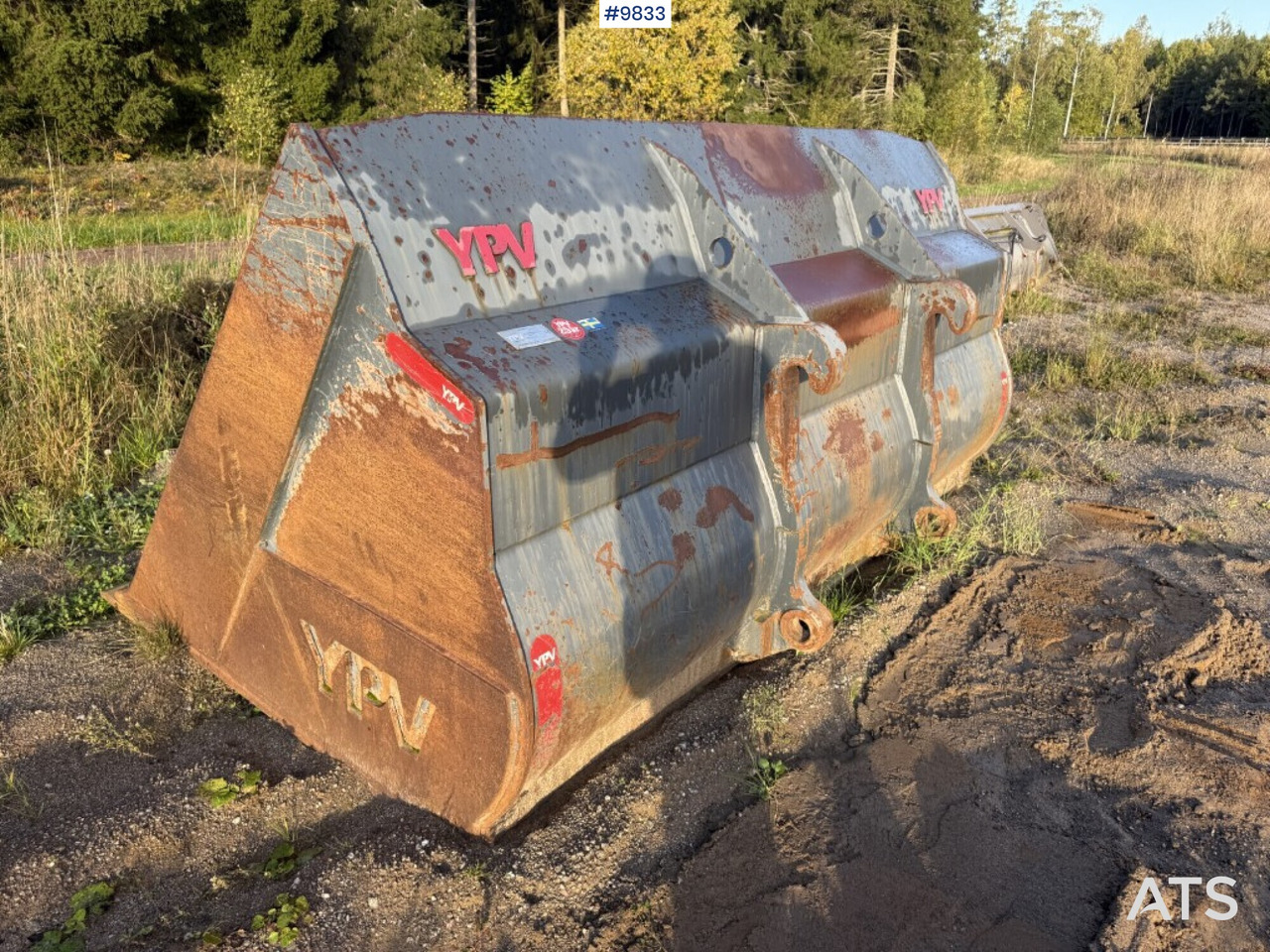 Bucket YPV GR 6.5m3 Large large BM - Loader bucket: picture 4 Bucket YPV GR 6.5m3 Large large BM - Loader bucket: picture 4