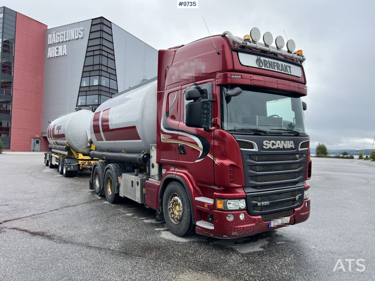 Bulk transport vehicle, Scania R730 with SITE AL-41-TPIK-4AK trailer - Tanker truck: picture 4 Bulk transport vehicle, Scania R730 with SITE AL-41-TPIK-4AK trailer - Tanker truck: picture 4