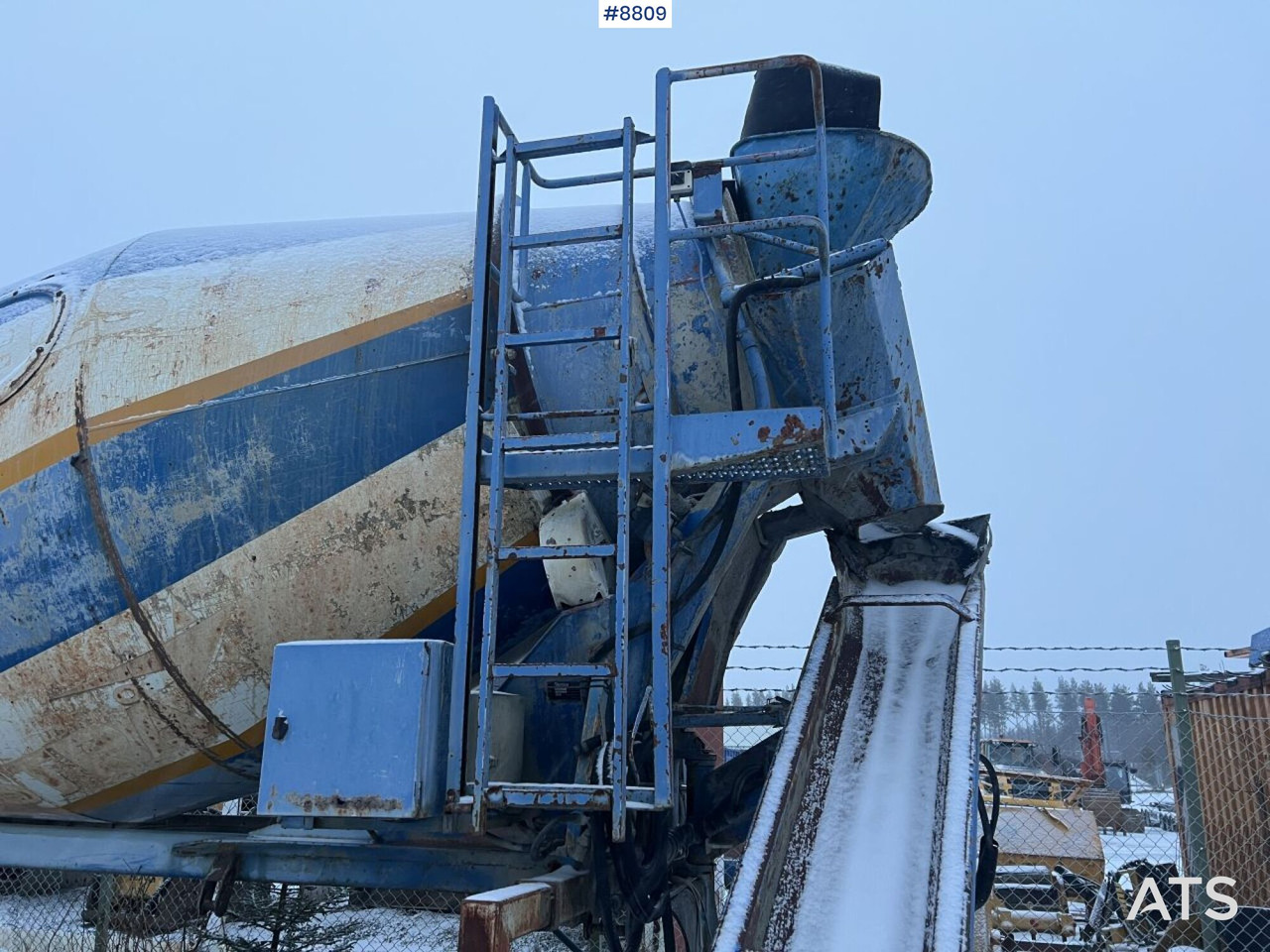 Concrete rotator 6 m3 with Laxo attachment - Concrete mixer drum: picture 5 Concrete rotator 6 m3 with Laxo attachment - Concrete mixer drum: picture 5