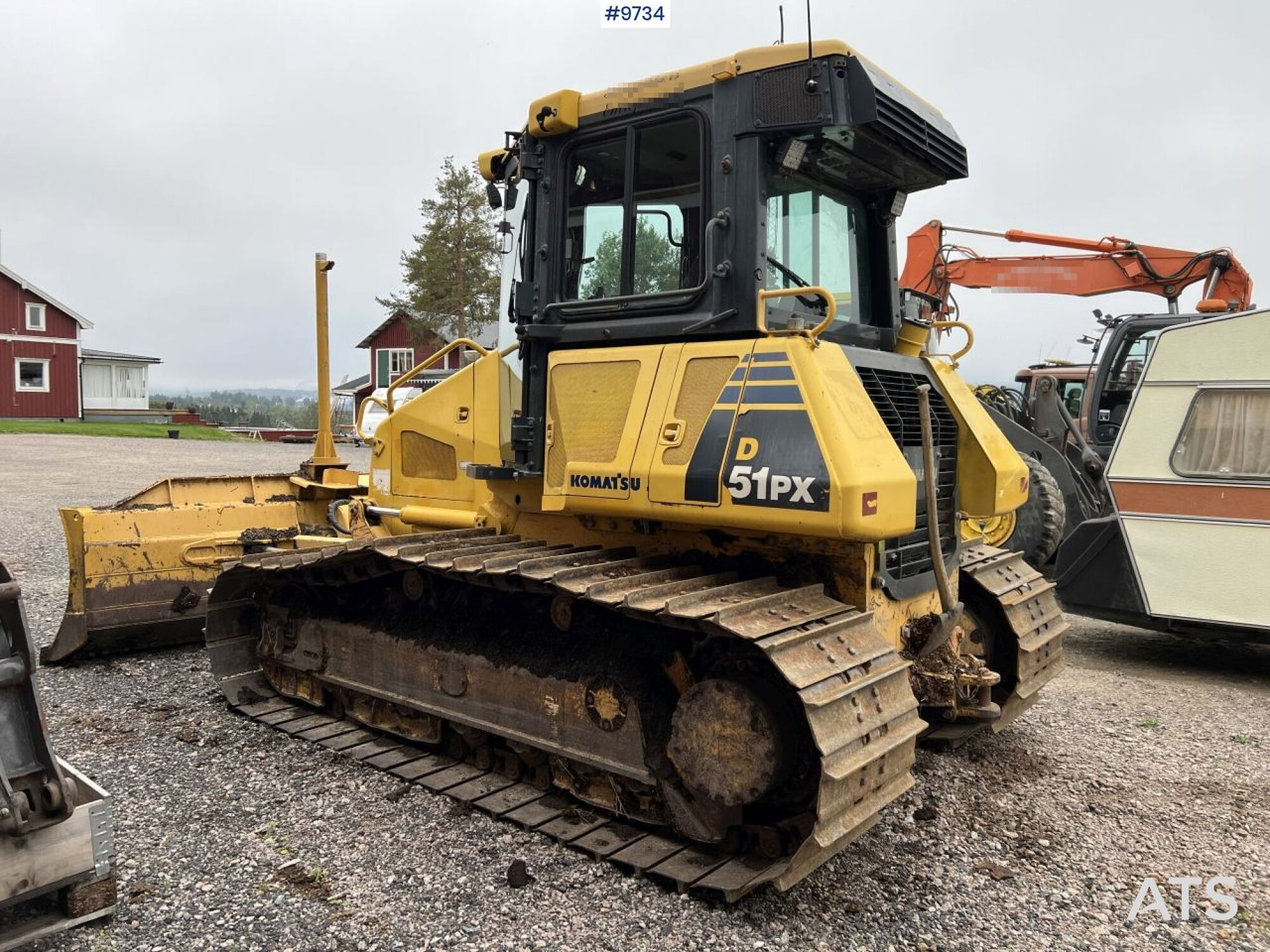 Bulldozer Crawler bulldoozer  KOMATSU D51PX-22: picture 10