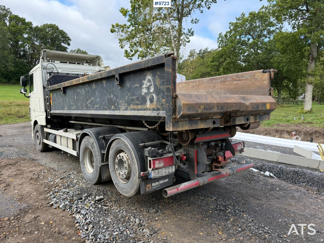 DAF FAN XL510Z hooklift with flatbed - Hook lift truck: picture 3 DAF FAN XL510Z hooklift with flatbed - Hook lift truck: picture 3