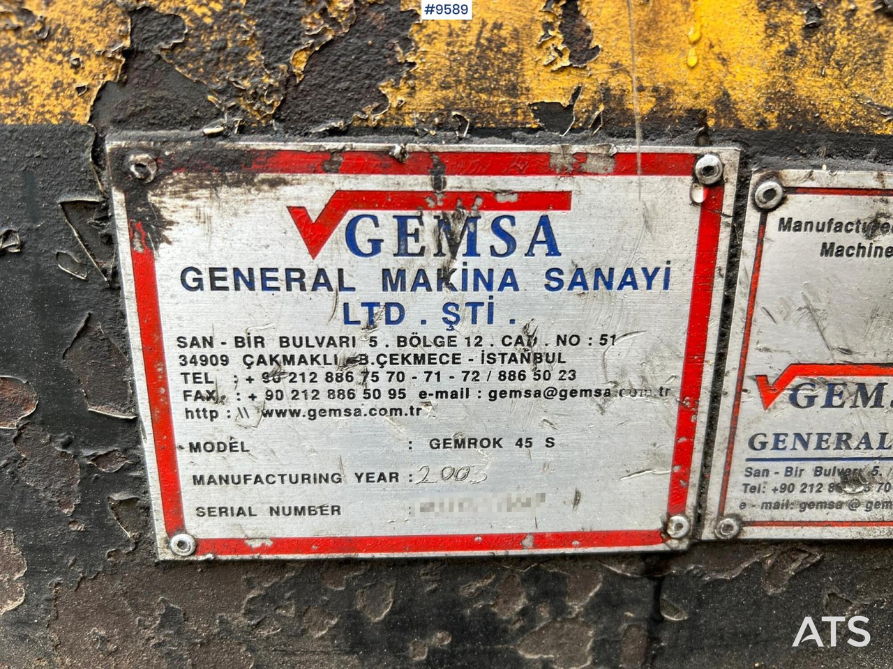 Drilling rig Drilling rig GEMSA Rep Object: picture 15