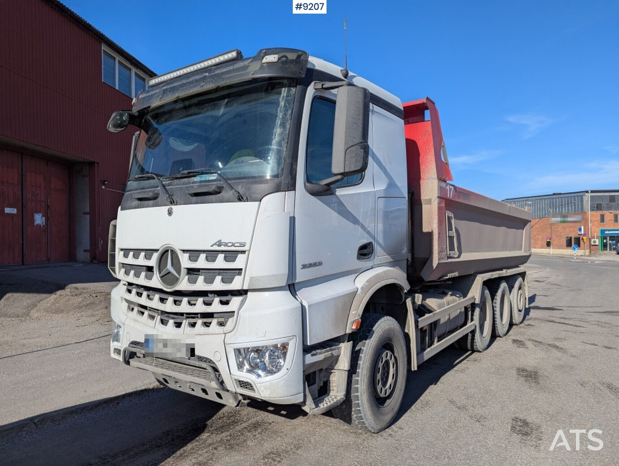Tipper Dump / tipper truck Mercedes Benz Arocs 3253 8X4: picture 6