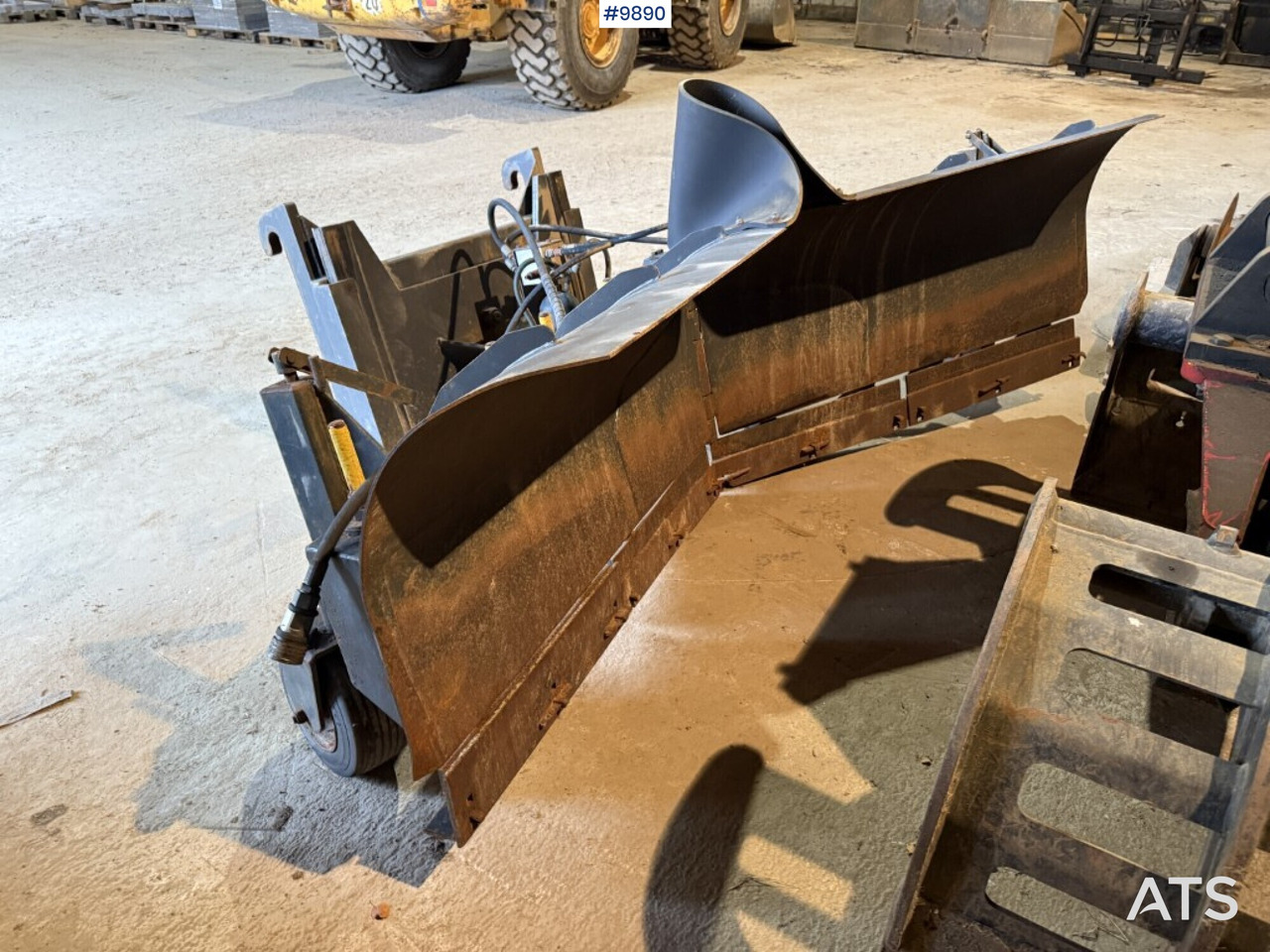 Folding plow - Uni-Väg UV-280 - Stora BM - Snow plough: picture 1 Folding plow - Uni-Väg UV-280 - Stora BM - Snow plough: picture 1