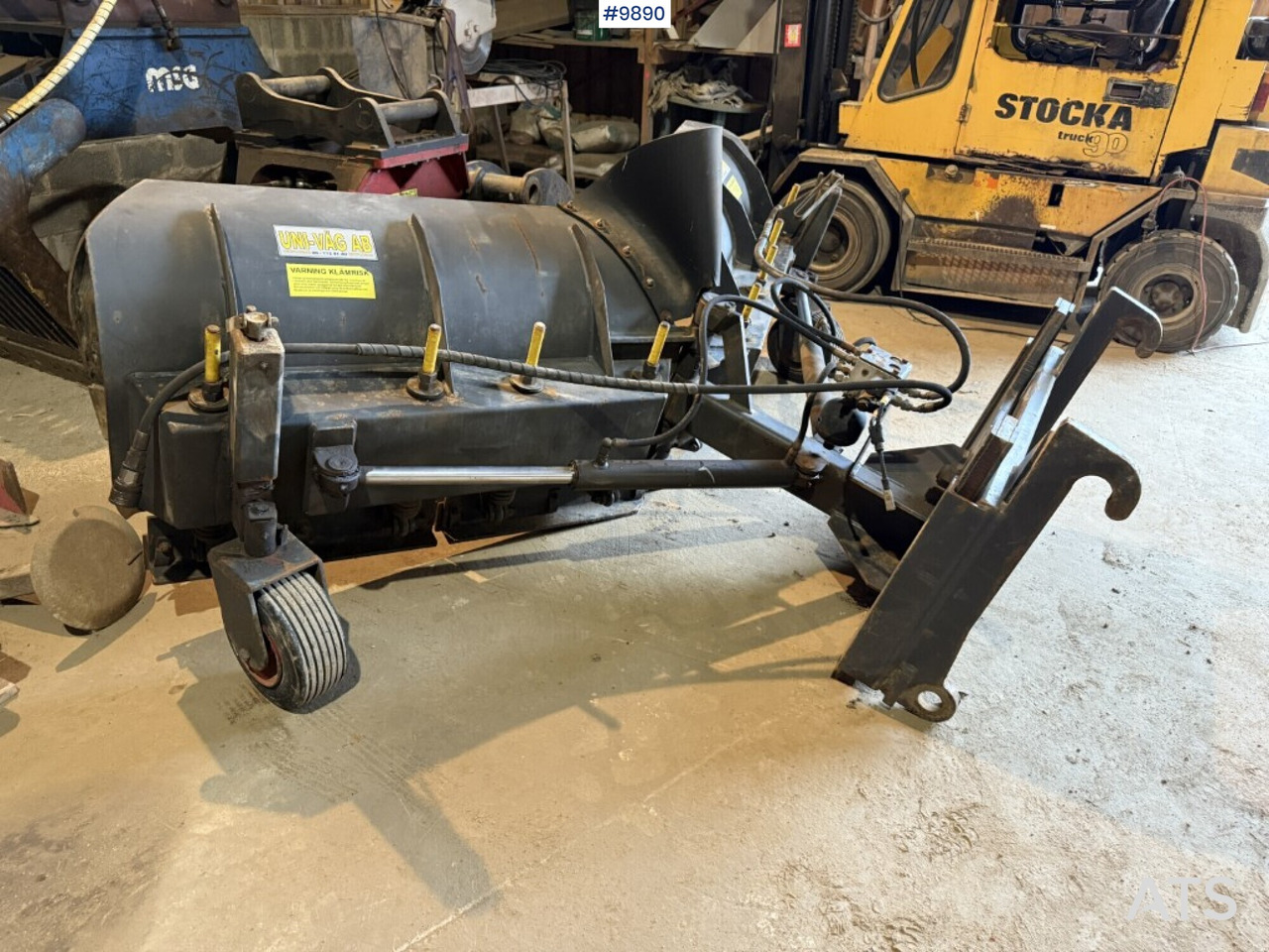 Folding plow - Uni-Väg UV-280 - Stora BM - Snow plough: picture 4 Folding plow - Uni-Väg UV-280 - Stora BM - Snow plough: picture 4