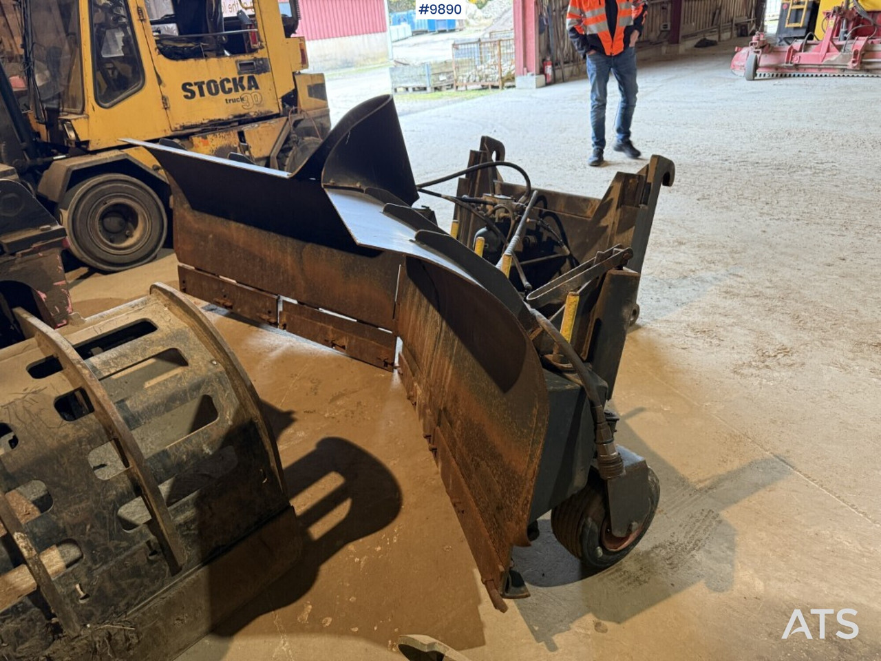 Folding plow - Uni-Väg UV-280 - Stora BM - Snow plough: picture 2 Folding plow - Uni-Väg UV-280 - Stora BM - Snow plough: picture 2