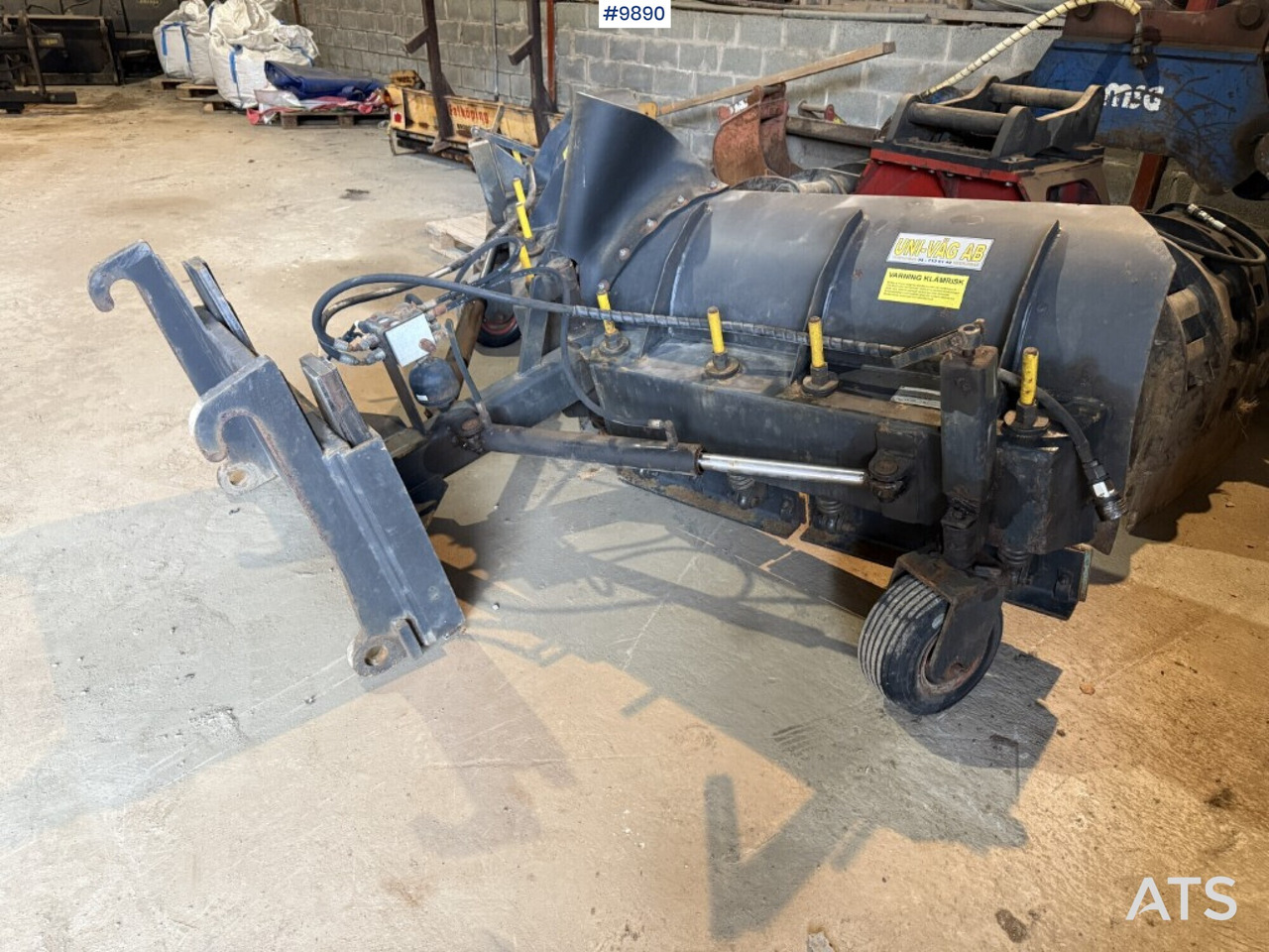 Folding plow - Uni-Väg UV-280 - Stora BM - Snow plough: picture 3 Folding plow - Uni-Väg UV-280 - Stora BM - Snow plough: picture 3