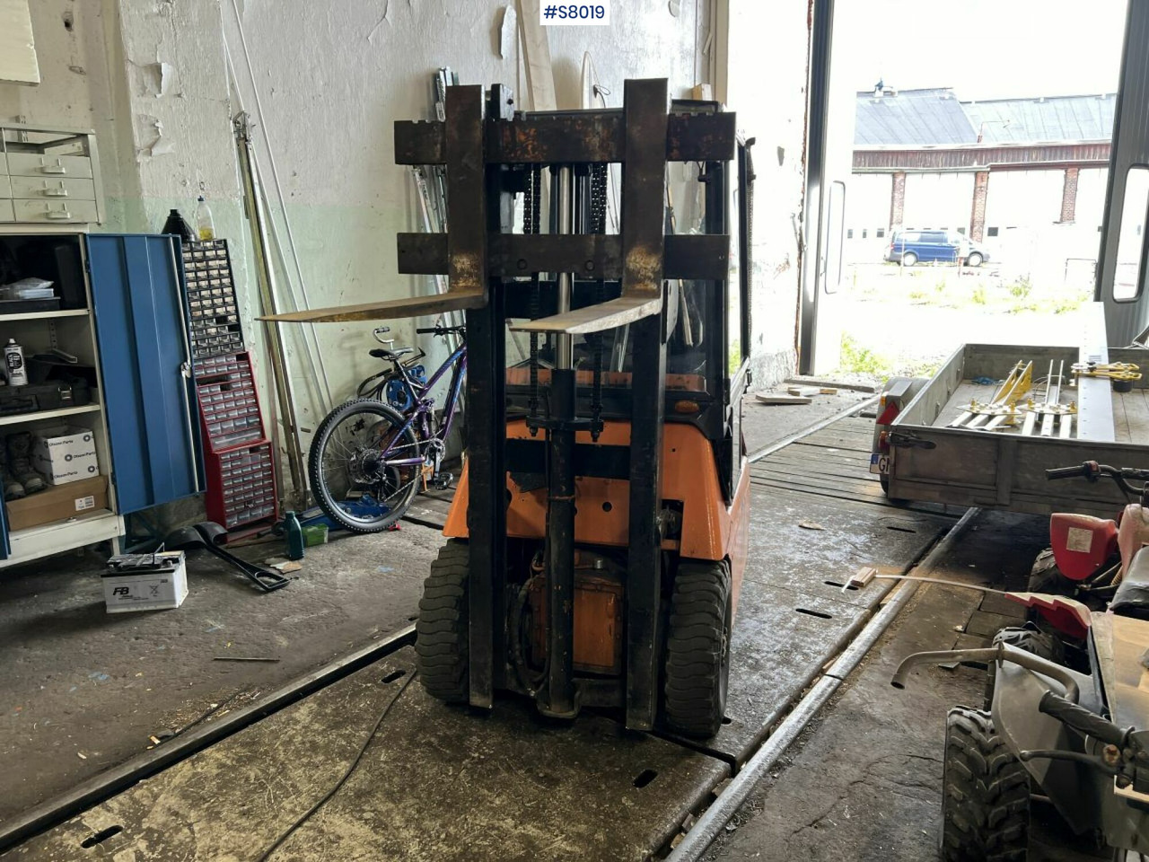 LPG forklift Forklift, Hyster, Petrol powerd: picture 7 LPG forklift Forklift, Hyster, Petrol powerd: picture 7