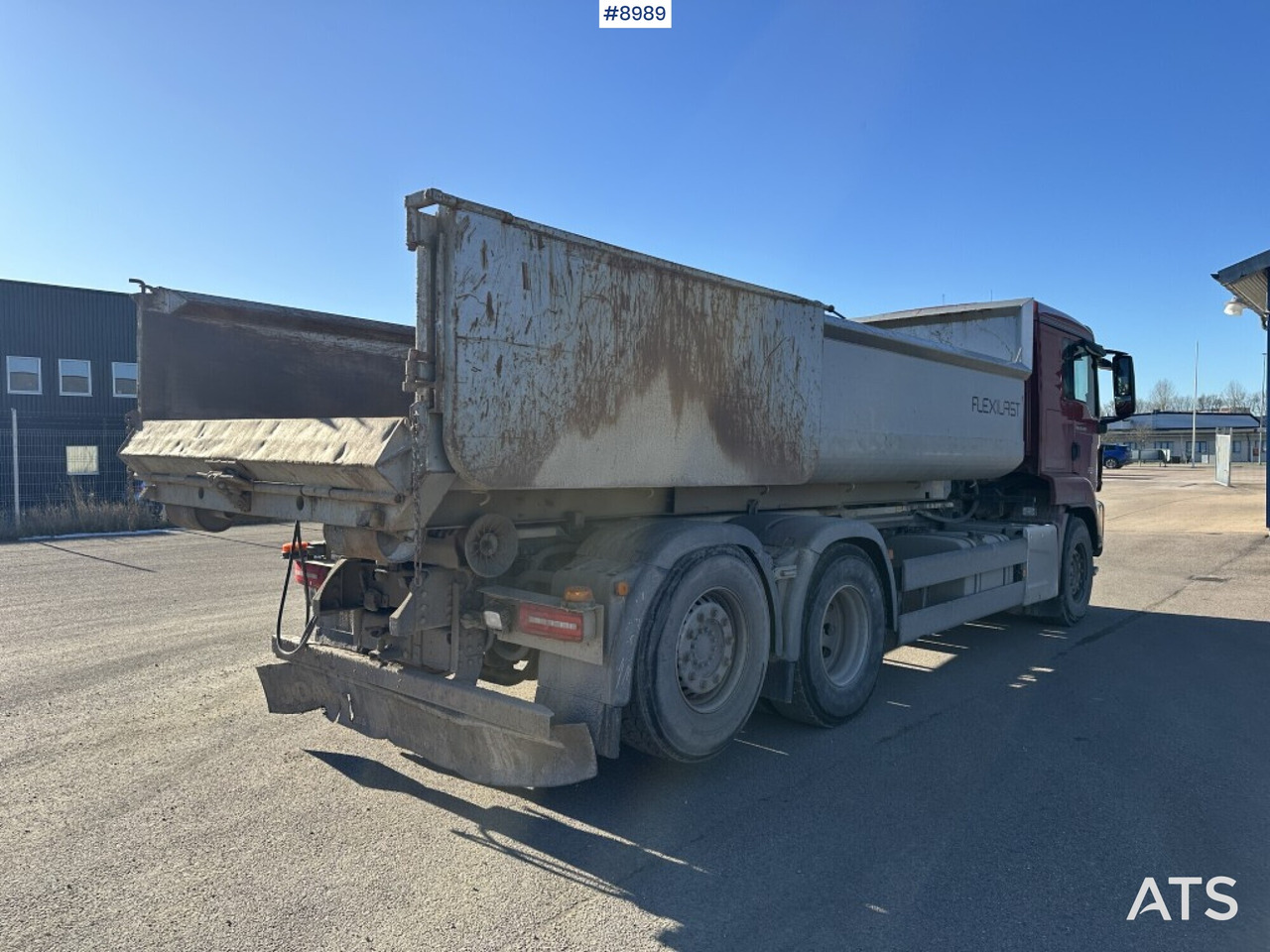 Hook lift MAN TGS 28.430 X2-4 BL with bed - Hook lift truck: picture 2 Hook lift MAN TGS 28.430 X2-4 BL with bed - Hook lift truck: picture 2