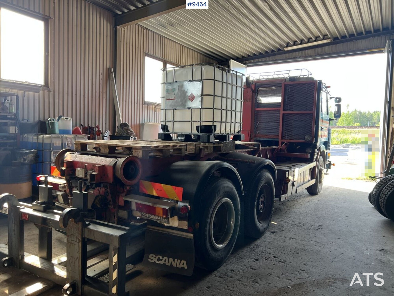 Hoolift Truck Scania R143 - Hook lift truck: picture 4 Hoolift Truck Scania R143 - Hook lift truck: picture 4