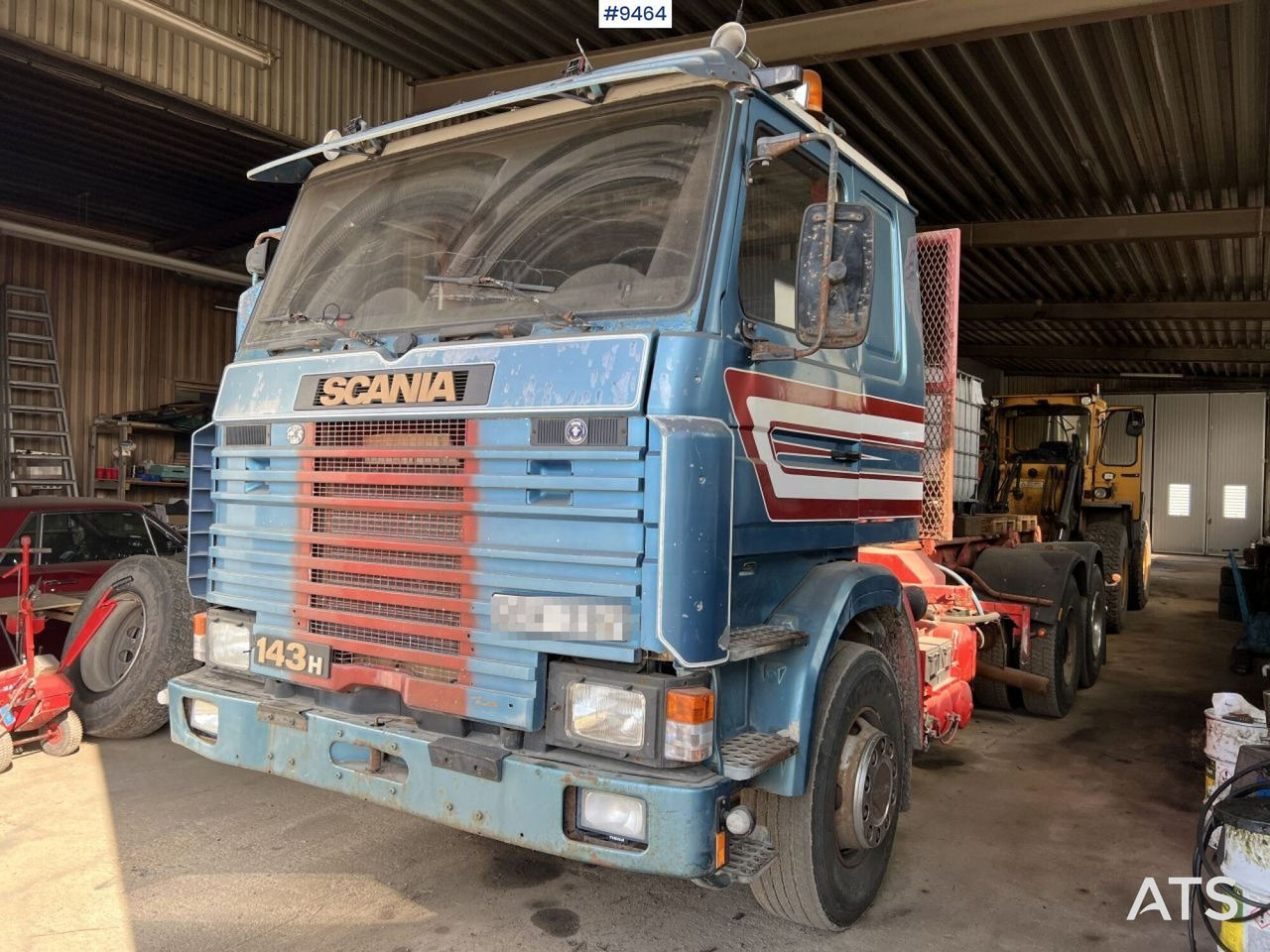 Hoolift Truck Scania R143 - Hook lift truck: picture 1 Hoolift Truck Scania R143 - Hook lift truck: picture 1