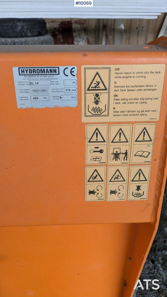 Hydromann SL 14 sand spreader for agricultural tractors - Sand/ Salt spreader: picture 5 Hydromann SL 14 sand spreader for agricultural tractors - Sand/ Salt spreader: picture 5