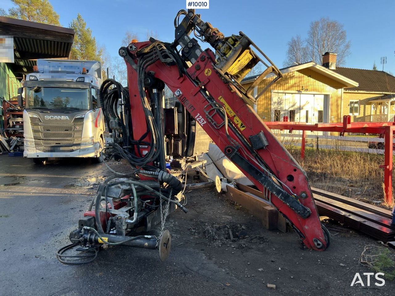 Truck mounted crane LOGLIFT 125Z Timmerkran: picture 6