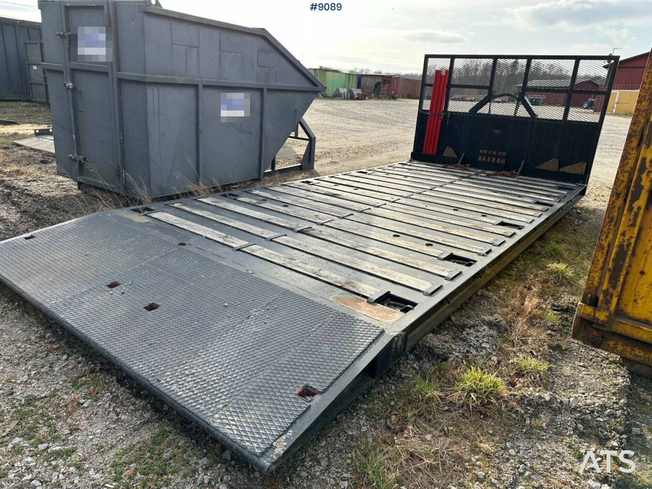 Machine flatbed, Laxo - Roll-off container: picture 3 Machine flatbed, Laxo - Roll-off container: picture 3
