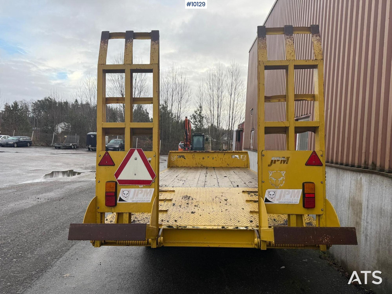Machine trailer JPM - Low loader trailer: picture 4 Machine trailer JPM - Low loader trailer: picture 4