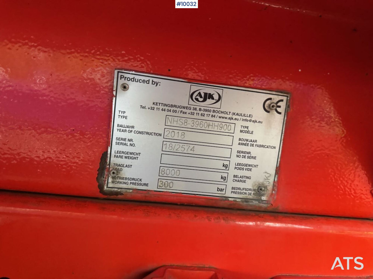 Hook lift truck Mercedes Atego 1524 Hook Truck with AJK hook: picture 15 Hook lift truck Mercedes Atego 1524 Hook Truck with AJK hook: picture 15