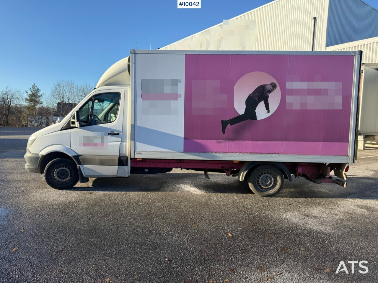 Mercedes Benz Sprinter with tail lift - Closed box van: picture 2 Mercedes Benz Sprinter with tail lift - Closed box van: picture 2