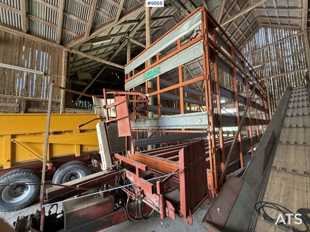 Self-loading trailer small bale Omas CB170 S - Other machinery: picture 3 Self-loading trailer small bale Omas CB170 S - Other machinery: picture 3