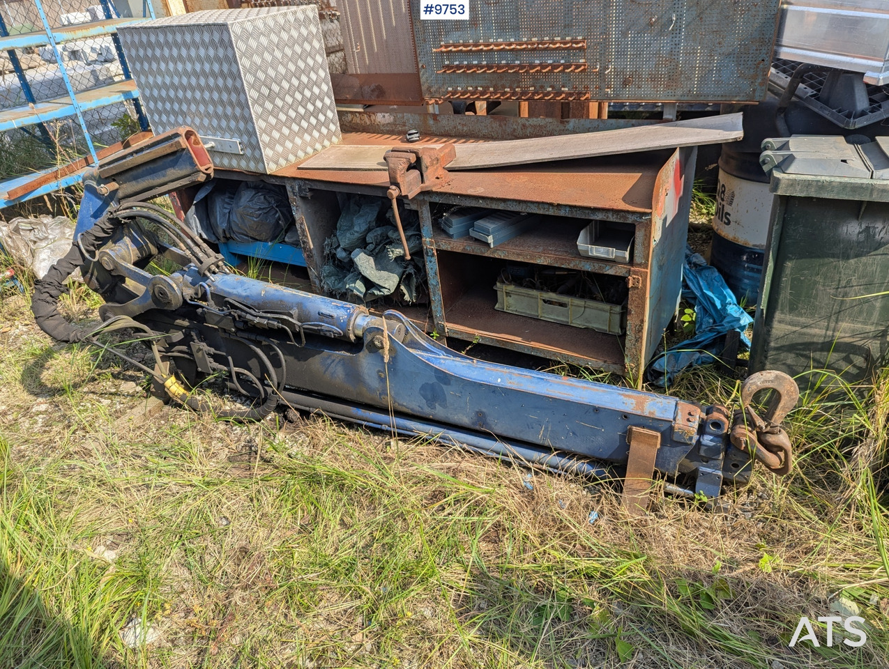 Palfinger Jib with 2 hydraulic extensions - Truck mounted crane: picture 1 Palfinger Jib with 2 hydraulic extensions - Truck mounted crane: picture 1