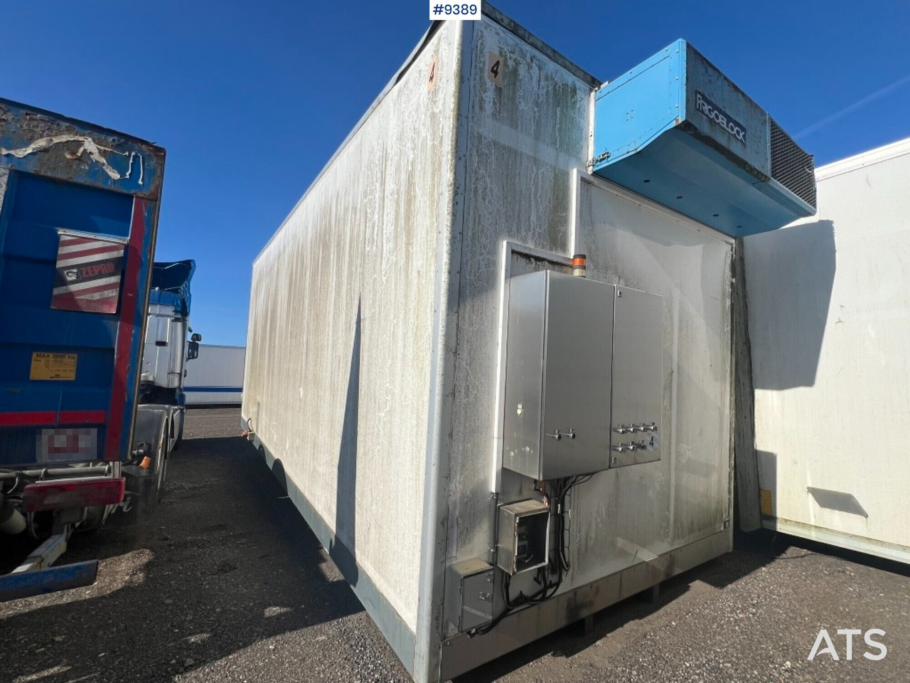 Refrigerated trailer box - Lagab - 6ton - Refrigerator swap body: picture 1 Refrigerated trailer box - Lagab - 6ton - Refrigerator swap body: picture 1