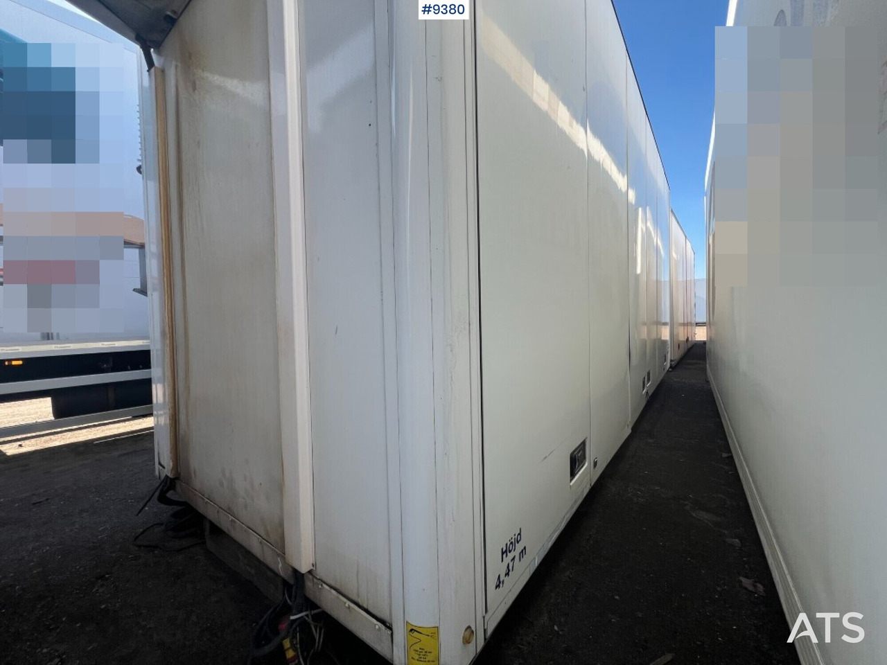 Refrigerated trailer cabinet Ekeri - Refrigerator swap body: picture 3 Refrigerated trailer cabinet Ekeri - Refrigerator swap body: picture 3