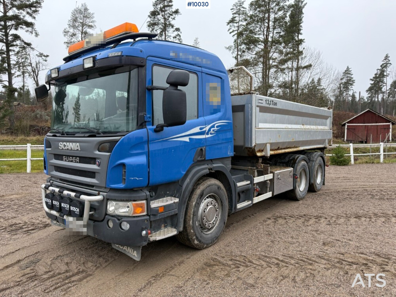 Scania P380 6X4 tipper truck (VIDEO) - Tipper: picture 1 Scania P380 6X4 tipper truck (VIDEO) - Tipper: picture 1