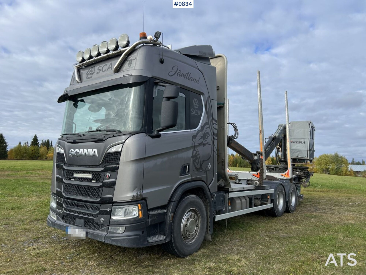 Scania R650 Timber truck with Kesla crane - Timber truck, Crane truck: picture 1 Scania R650 Timber truck with Kesla crane - Timber truck, Crane truck: picture 1
