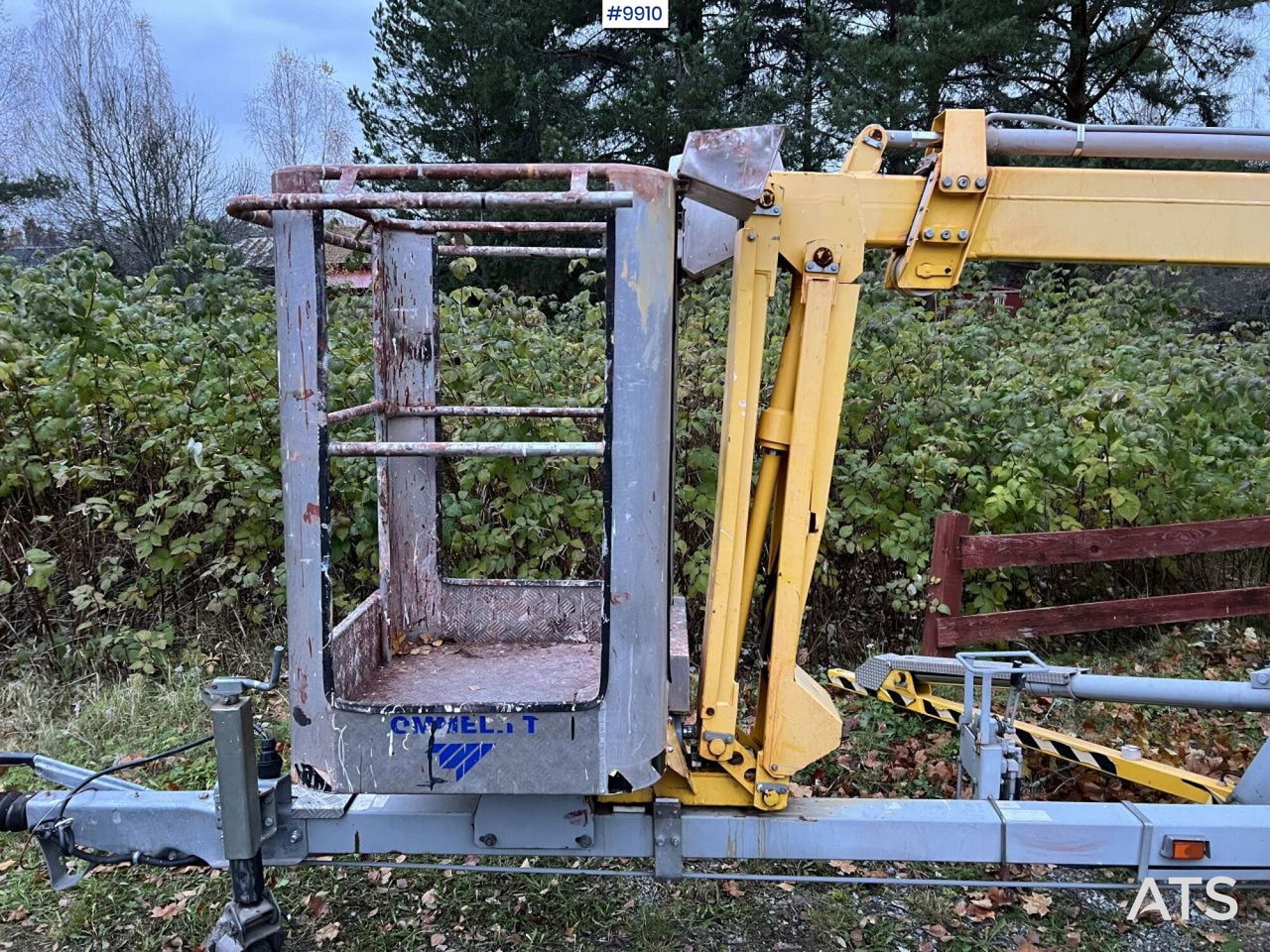 Trailer mounted boom lift Skylift - Omme Mini-12: picture 9